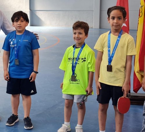 Podio Benjamín masculino 2