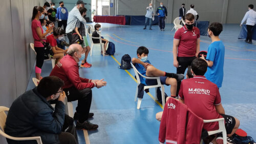 Jugadores del IES Ciudad de Jaén