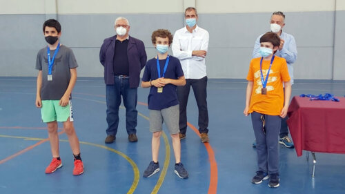 Podio Alevín masc JMD 2021