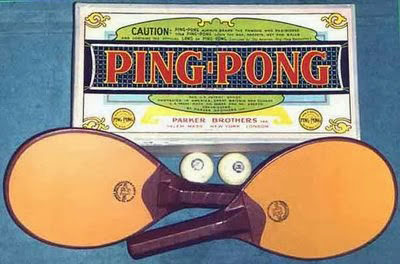 Juego Ping Pong. Parker Brothers moderno